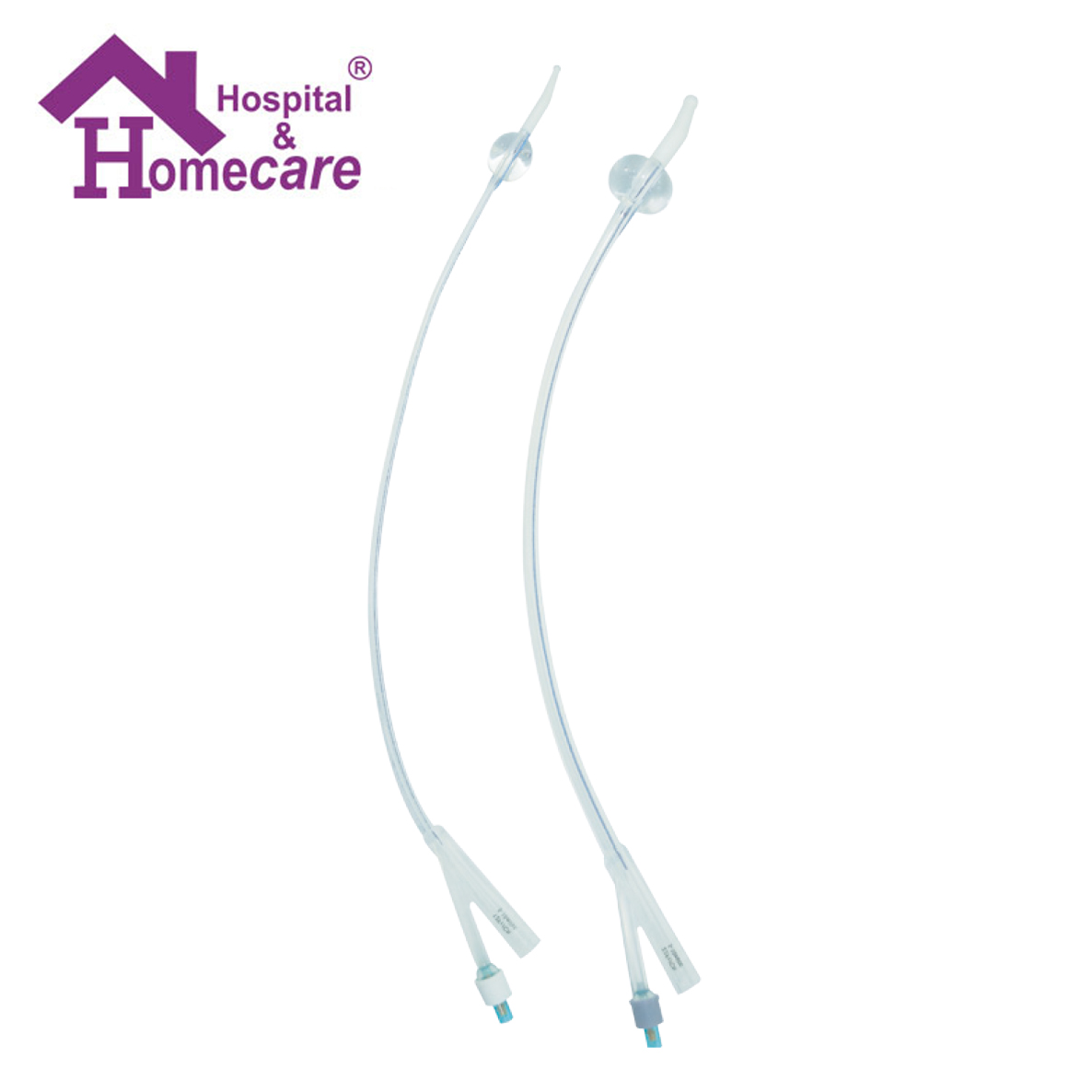 HK01c Catetere Foley 100% Silicone Punta Tiemann/Coude 